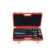 \Izeltaş 24"\'lü Lokma Anahtar Takımı 1/2"\'"\' (U Kolsuz) - 24 Parça Lokma