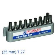 İzeltaş 25 mm T27 Torx Bits Uç
