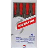 İzeltaş 4776008107 7'li Delikli Torx Tornavida Seti