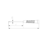 İzeltaş Klemens 3.5x100 mm Düz Tornavida