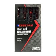 İzeltaş Kraft Seri Tornavida Seti 7 Parça