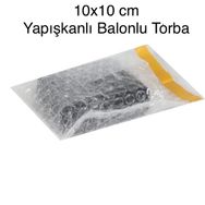 İzivo Yapışkanlı 10x10 cm 100 Adet Balonlu Torba