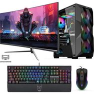İzoly Dustox Y i3-12100F 16GB RAM 256GB SSD RX 580 FreeDOS 27 inç Monitör Oyun Bilgisayarı