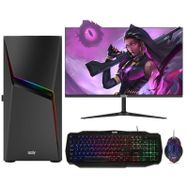 Izoly Obelisk i5-10400F 16 GB Ram 512 GB M.2 SSD RX 580 24" Free Dos Masaüstü Oyuncu Bilgisayarı