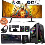 İzoly Twitch i5-10400F 16GB RAM 512GB SSD RX 550 FreeDOS 24 inç Dual Monitör Oyun Bilgisayarı