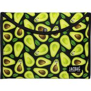 Jacbag A4 Çıtçıtlı Dosya Defter Tablet Yeşil Avokado Kadın Evrak Çantası
