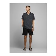 Jack & Jones 12165604 Siyah Herren JJi Bowie Solid Sa Erkek Şort