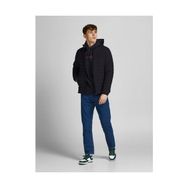 Jack & Jones 12211129 Siyah Jjerecycle Puffer Collar Erkek Mont