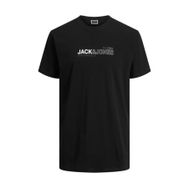 Jack & Jones 12215655 Siyah Erkek T-shirt
