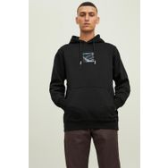 Jack & Jones 12216305 Siyah Erkek Sweatshirt