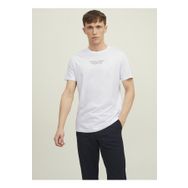 Jack & Jones 12217167 Jprbluarchie SS TEE Crew Neck Noos Bisiklet Yaka Düz Beyaz Erkek T-shirt