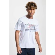 Jack & Jones 12228257 Beyaz Erkek T-Shirt