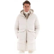 Jack & Jones 12238852 Jorvesterbro Long Puffer Sn Krem Erkek Mont