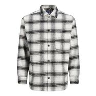 Jack & Jones 12239303 Kirli Beyaz Erkek Gömlek