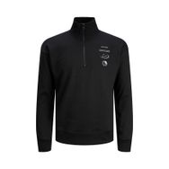 Jack & Jones 12242262 Siyah Erkek Sweatshirt