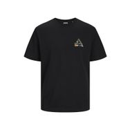 Jack & Jones 12253380 Siyah Kısa Kollu Erkek T-shirt