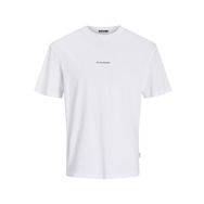 Jack & Jones 12255525 Raruba Landscape Beyaz Erkek T-shirt