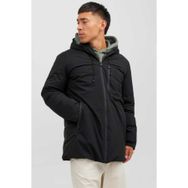 Jack & Jones 12256884 Siyah Erkek Mont