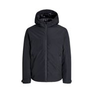 Jack & Jones 12260486-OBSIDYEN Jcoaiden Transitional Siyah Erkek Outdoor Montu