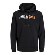 Jack & Jones Black Kapüşonlu Erkek Sweatshirt