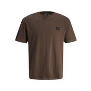 Jack & Jones Core Jcoclassic Twill Tee SS Crew Neck23 SN Koyu Kahverengi Erkek T-shirt