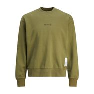 Jack & Jones Core Jcoprjct Sweat Crew Neck AW23 Yağ Yeşili Erkek Sweatshirt