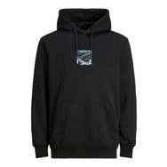 Jack & Jones Hiking Kapüşonlu Siyah L Erkek Sweatshirt