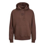 Jack & Jones Hood Cosmo Kahverengi Kapüşonlu Erkek Sweatshirt