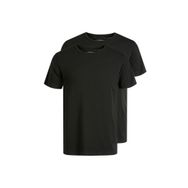 Jack & Jones Jacbamboo Tee 2 Pack Siyah Erkek T-shirt