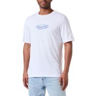 Jack & Jones Jacoliver Ss Tee Beyaz Erkek T-shirt