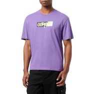 Jack & Jones Jcoaop Print Tee SS Derin Lavanta Bisiklet Yaka Erkek T-shirt