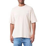 Jack & Jones Jcoarch Tee SS Crew Neck LN Moonbeam Erkek T-shirt