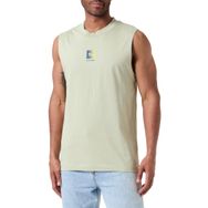 Jack & Jones Jcobeech Çöl Sage Logolu Kolsuz Erkek T-shirt