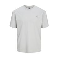 Jack & Jones Jcocloud Tee Ss Crew Neck Gri Erkek T-shirt