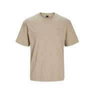 Jack & Jones Jcocloud Tee Ss Crew Neck Koyu Bej Erkek T-shirt