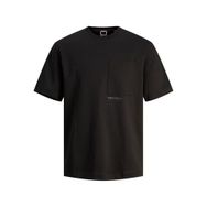 Jack & Jones Jcocommute Pocket Tee Ss Crew Neck Siyah Erkek T-shirt
