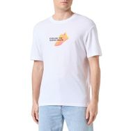 Jack & Jones Jcoedition Berlin Tee Ss Crew Neck Beyaz Erkek T-shirt