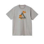 Jack & Jones Jcofloral Üçgen SS FST Moonbeam Bisiklet Yaka Erkek T-shirt