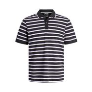 Jack & Jones Jcohass AOP Siyah Polo Erkek T-shirt