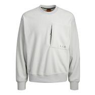 Jack & Jones Jcolab Sweat Crew Neck AW23 Gri Erkek Sweatshirt