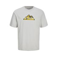 Jack & Jones Jcomountain Logo Tee Ss Yüksek Bel Bisiklet Yaka Erkek T-shirt
