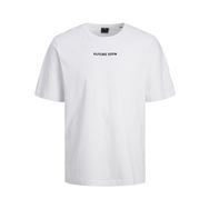 Jack & Jones Jcostagger Tee Ss Crew Neck Beyaz Erkek T-shirt