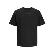 Jack & Jones Jcostagger Tee Ss Crew Neck Siyah Erkek T-shirt