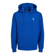 Jack & Jones Jcostructured Sweat Hood SMU Koyu Mavi Erkek Sweatshirt
