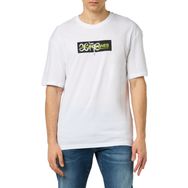 Jack & Jones Jcosummer Print Tee SS Beyaz Bisiklet Yaka Erkek T-shirt