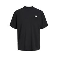 Jack & Jones Jcotriangle Siyah Tee Ss Crew Neck Sn Erkek T-shirt