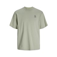 Jack & Jones Jcotriangle Summer Tee Ss Crew Neck SN Açık Mat Yeşil Erkek T-shirt