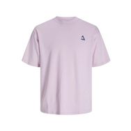 Jack & Jones Jcotriangle Summer Tee Ss Crew Neck SN Lila Erkek T-shirt