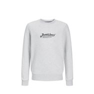 Jack & Jones JJ Beau Crew Neck JNR Gri Erkek Çocuk Sweatshirt
