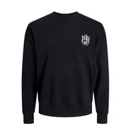 Jack & Jones Jjdirk Crew Neck Siyah Erkek Sweatshirt